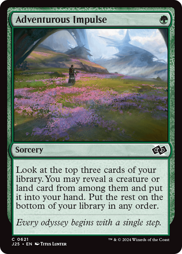 Adventurous Impulse (J25-621) [Foundations Jumpstart]
