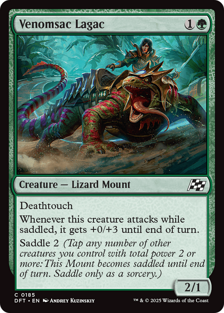 Venomsac Lagac (DFT-185) [Aetherdrift] Foil
