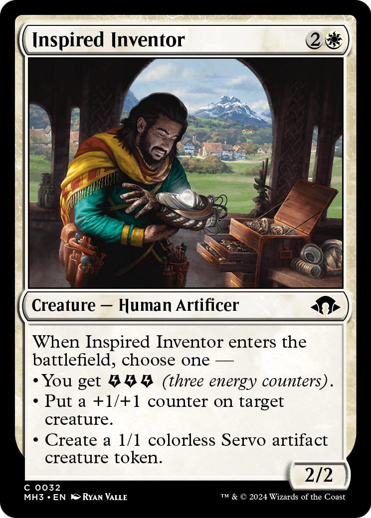 Inspired Inventor (MH3-032) [Modern Horizons 3]