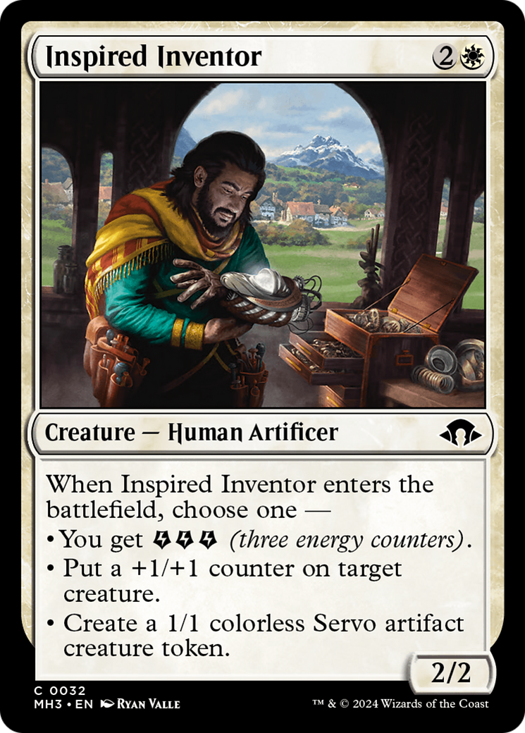 Inspired Inventor (MH3-032) [Modern Horizons 3] Foil