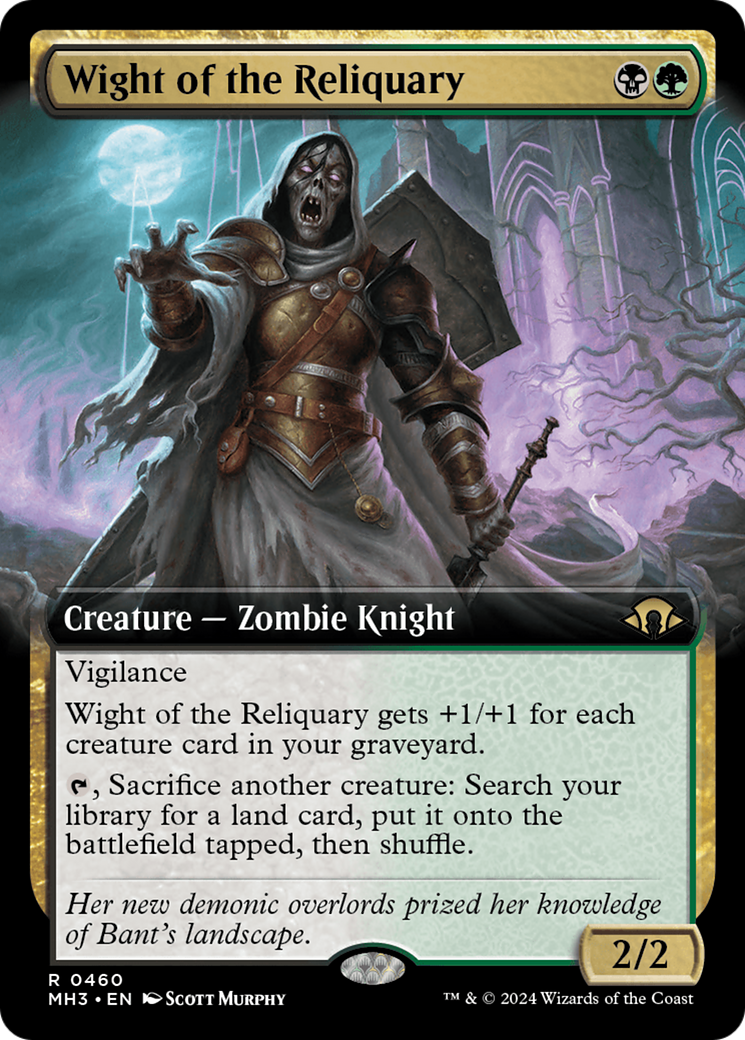 Wight of the Reliquary (MH3-460) [Modern Horizons 3]: (Extended Art)