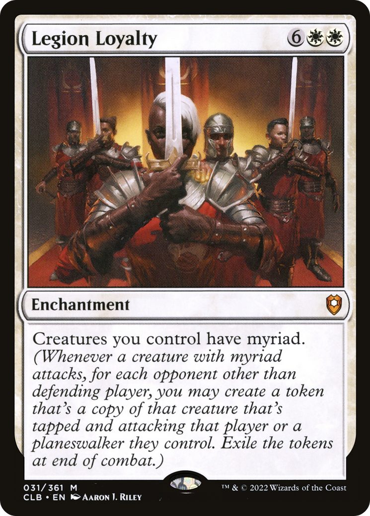 Legion Loyalty (CLB-031) [Commander Legends: Battle for Baldur's Gate]