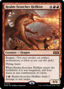 Realm-Scorcher Hellkite (PPWOE-145P) [Wilds of Eldraine Promos]