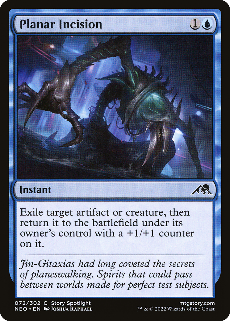 Planar Incision (NEO-072) [Kamigawa: Neon Dynasty]