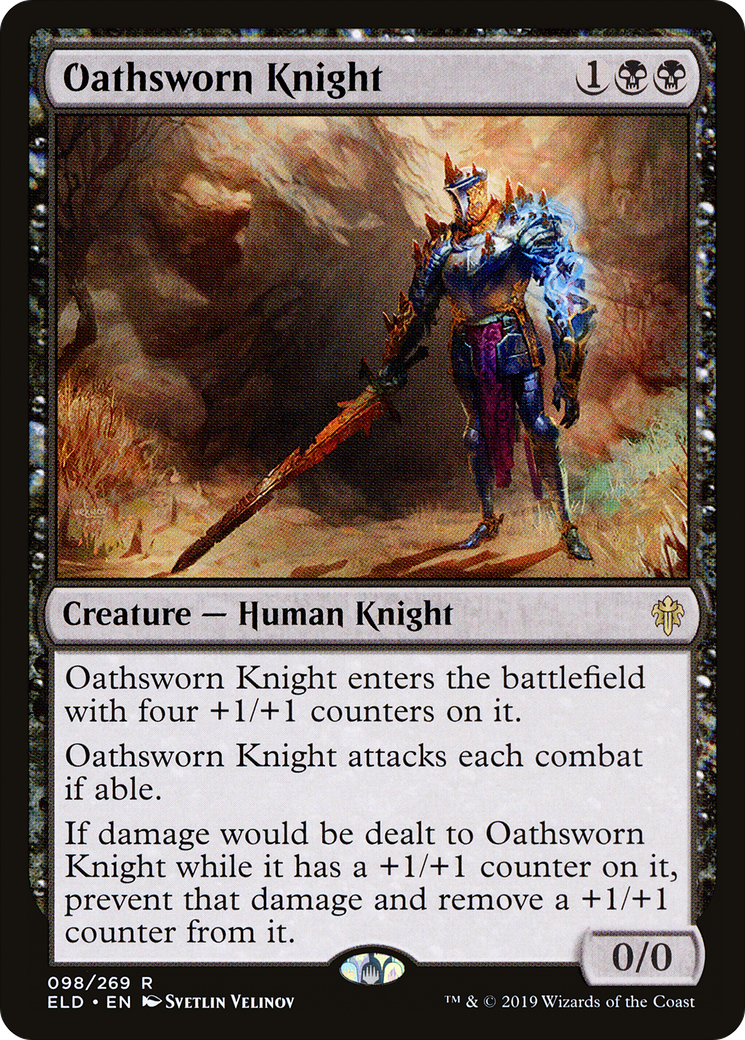 Oathsworn Knight (ELD-098) [Throne of Eldraine]