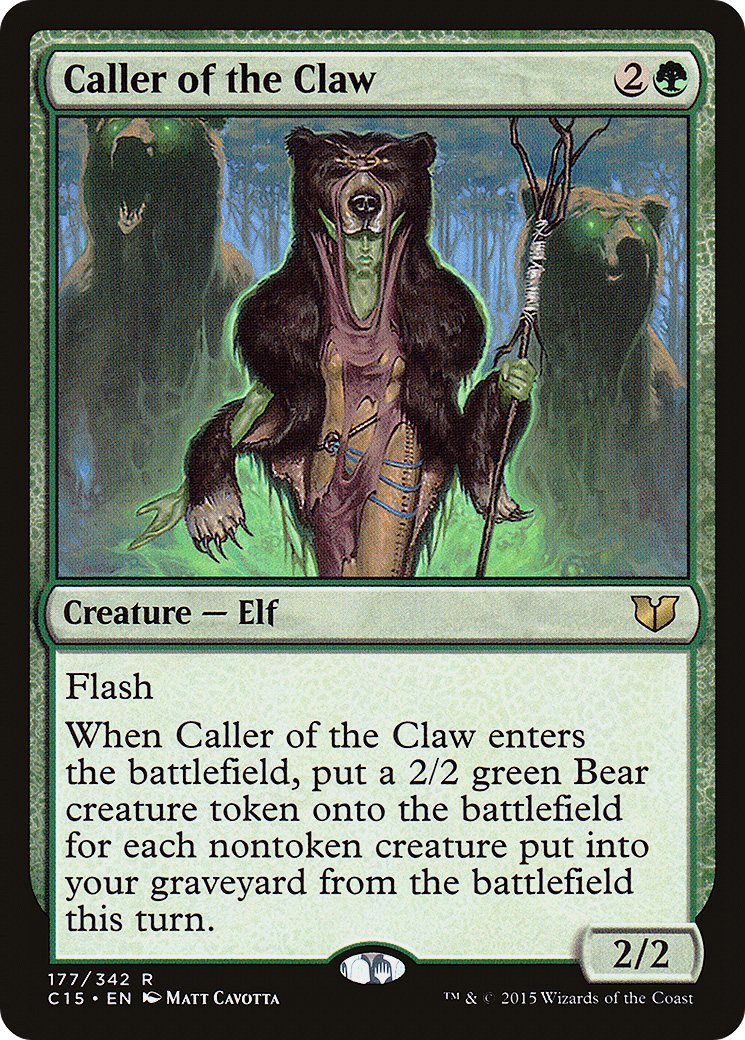 Caller of the Claw (C15-177) [Commander 2015]