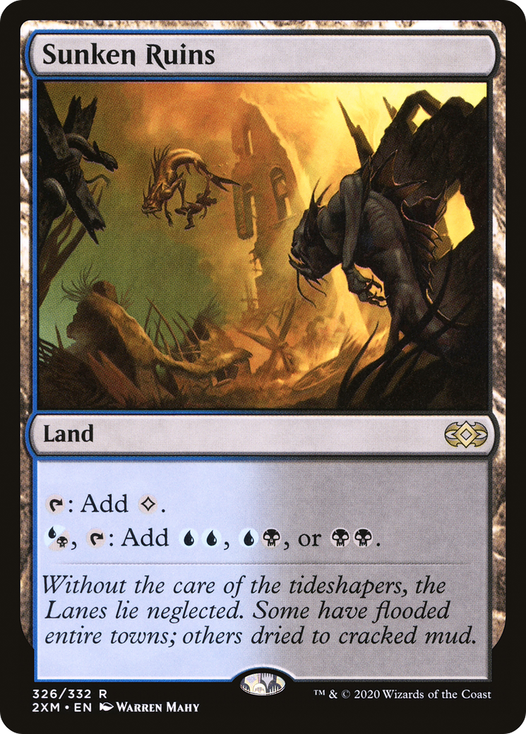 Sunken Ruins (2XM-326) [Double Masters] Foil