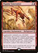 Popular Entertainer (CLB-192) [Commander Legends: Battle for Baldur's Gate] Foil
