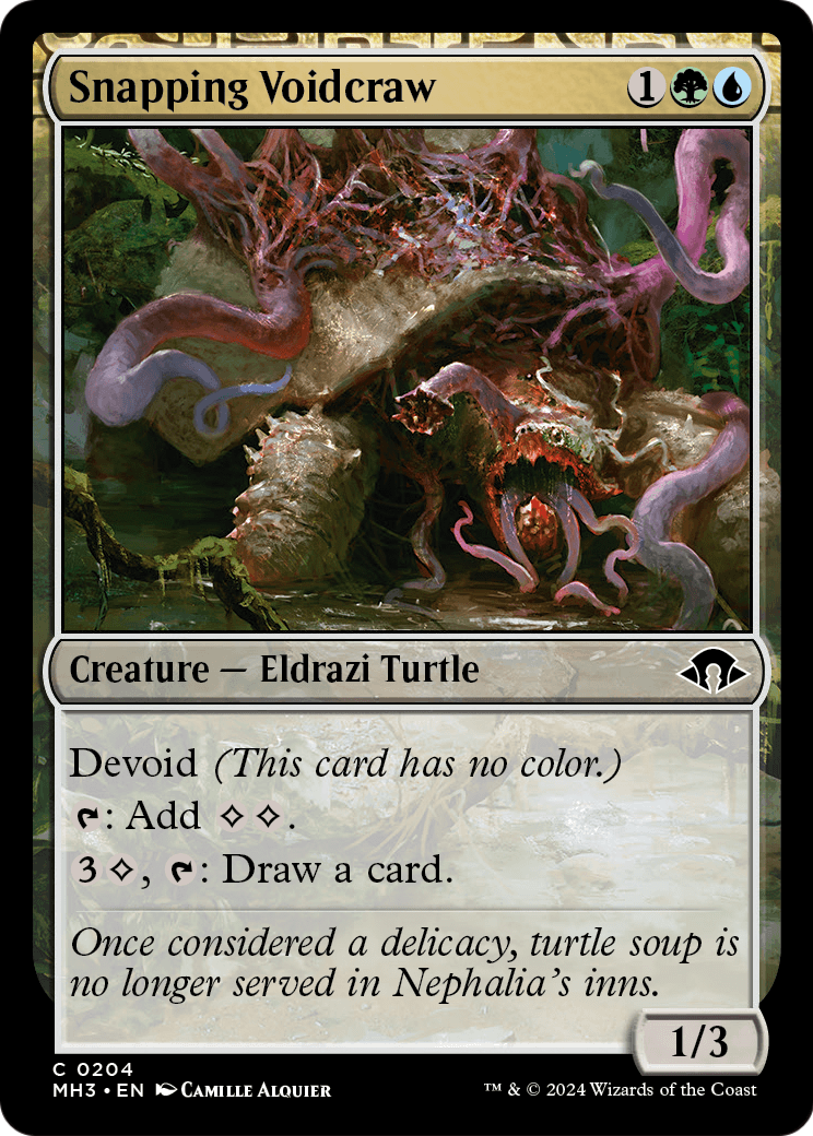 Snapping Voidcraw (MH3-204) [Modern Horizons 3] Foil
