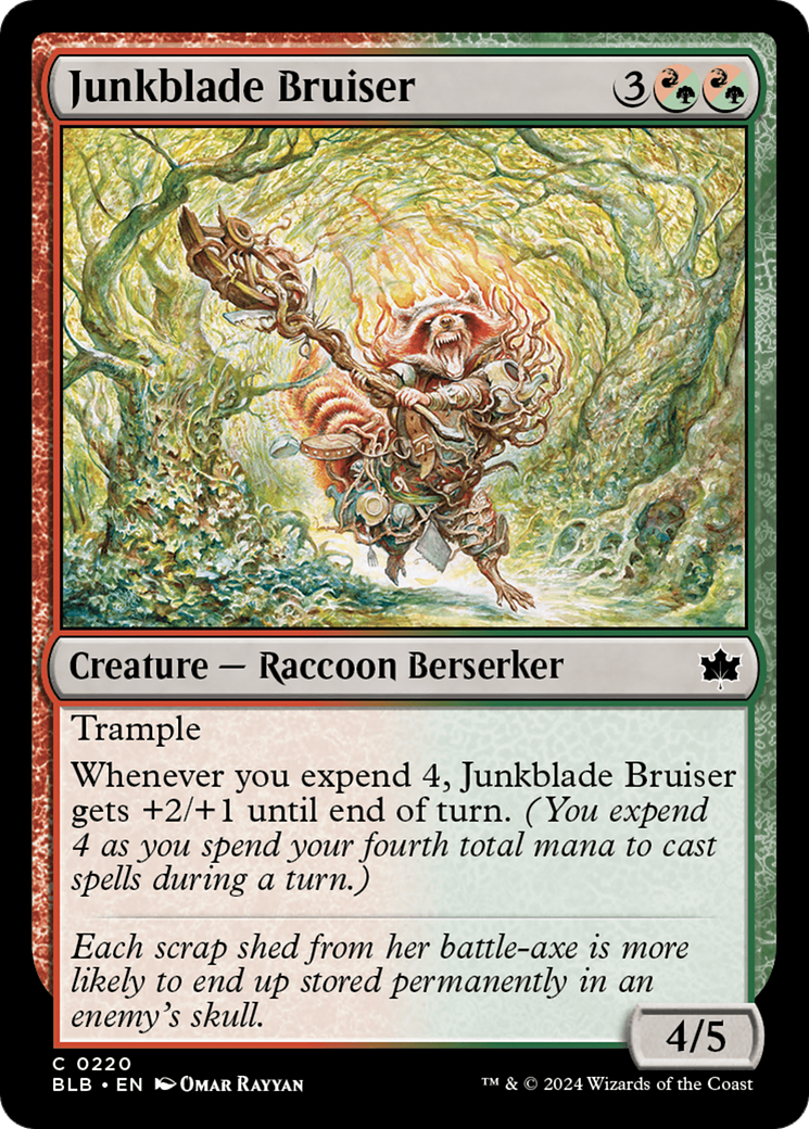Junkblade Bruiser (BLB-220) [Bloomburrow]