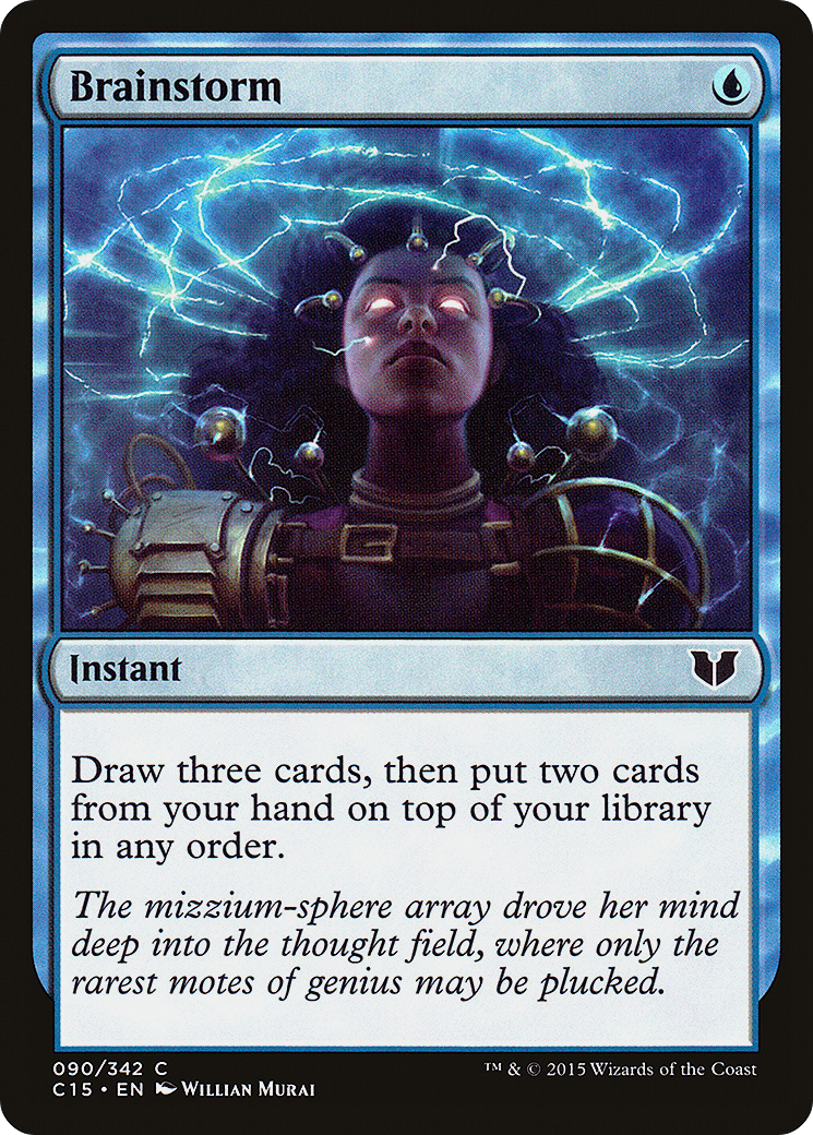 Brainstorm (C15-090) [Commander 2015]