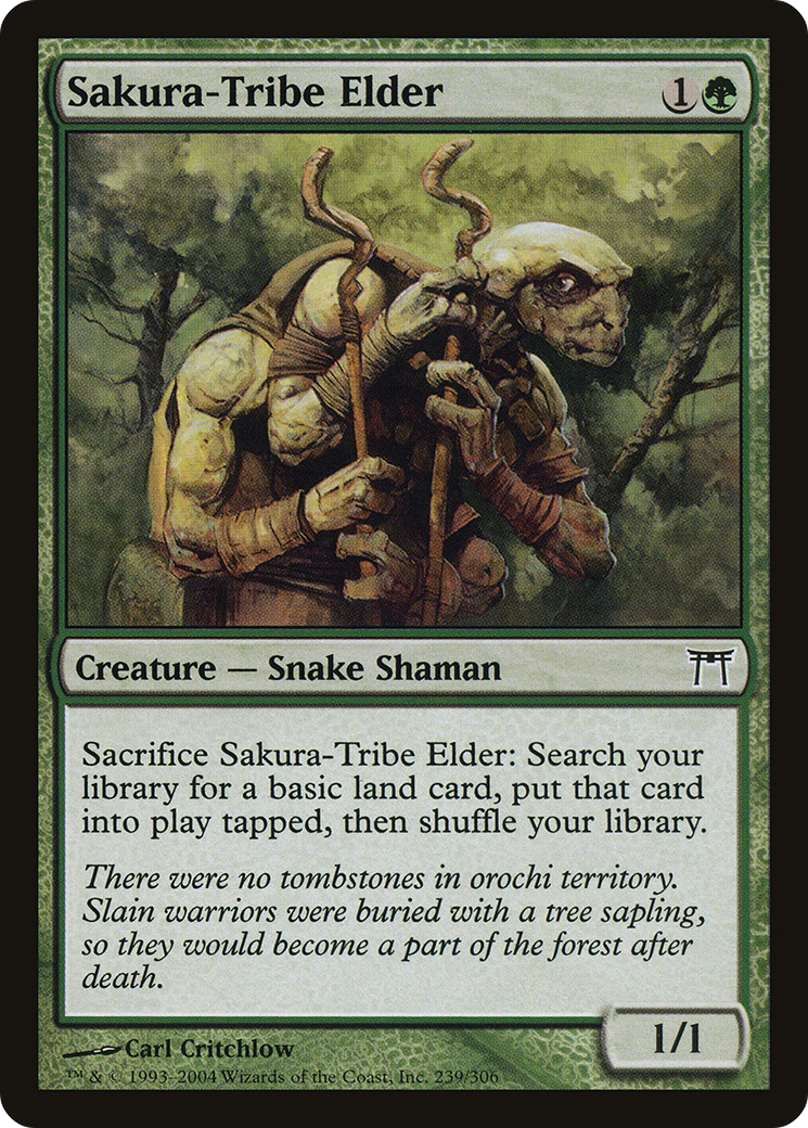 Sakura-Tribe Elder (CHK-239) [Champions of Kamigawa]