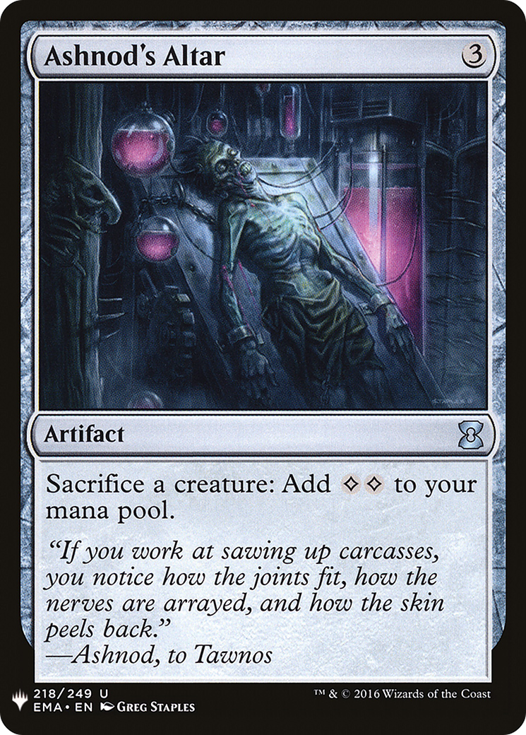 Ashnod's Altar (LIST-EMA-218) [The List]