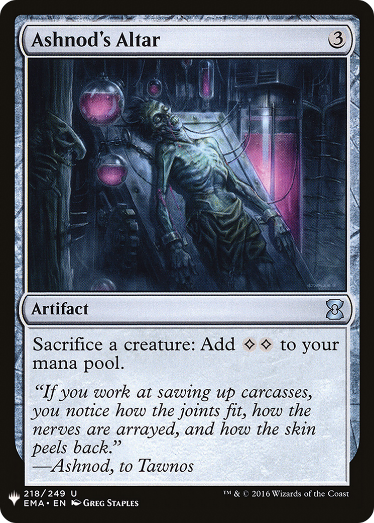Ashnod's Altar (LIST-EMA-218) [The List]