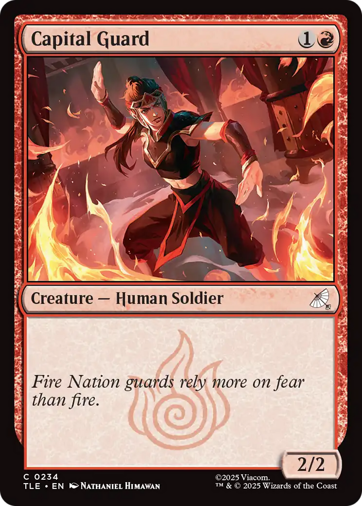 Capital Guard (TLE-234) [Avatar: The Last Airbender: Eternal-Legal] Foil