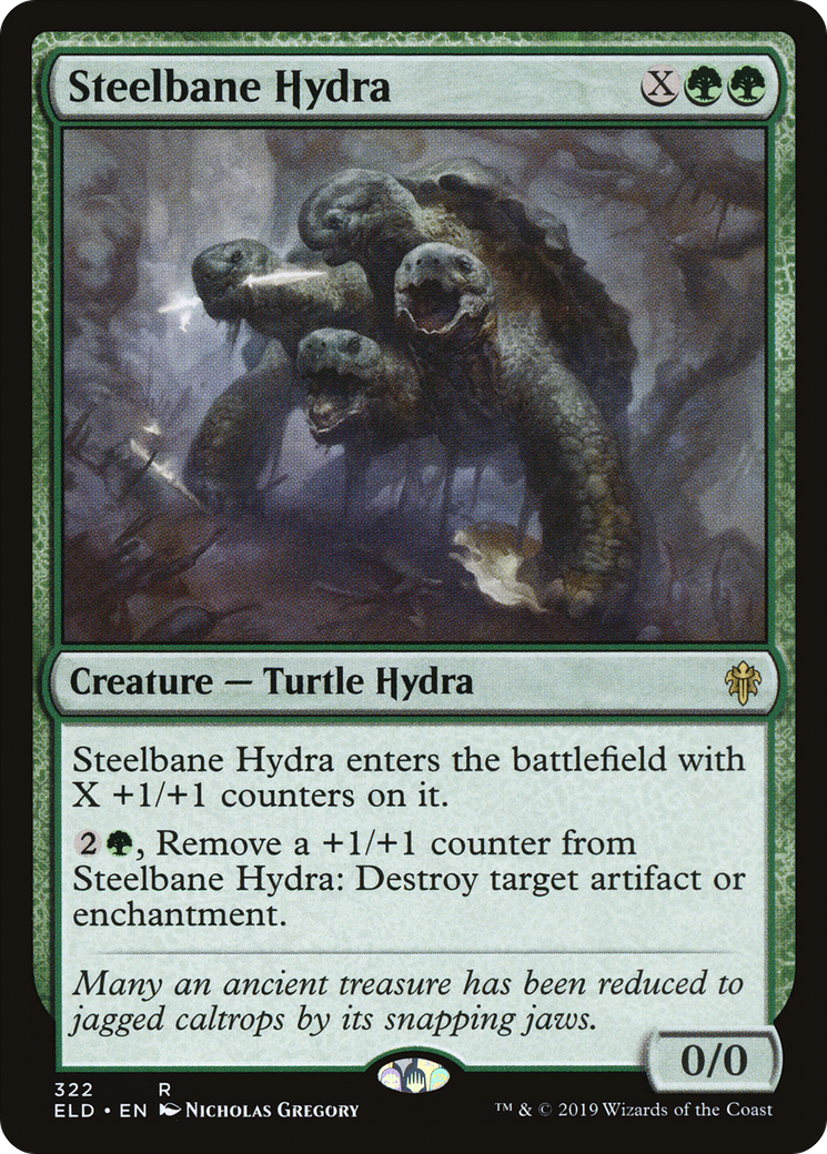 Steelbane Hydra (ELD-322) [Throne of Eldraine]