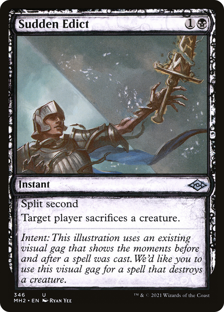 Sudden Edict (Showcase) (MH2-346) [Modern Horizons 2]