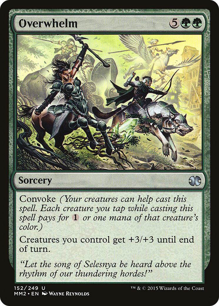 Overwhelm (MM2-152) [Modern Masters 2015]