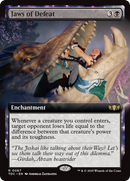 Jaws of Defeat (TDC-067) [Commander: Tarkir: Dragonstorm]: (enchantment, Extended Art)