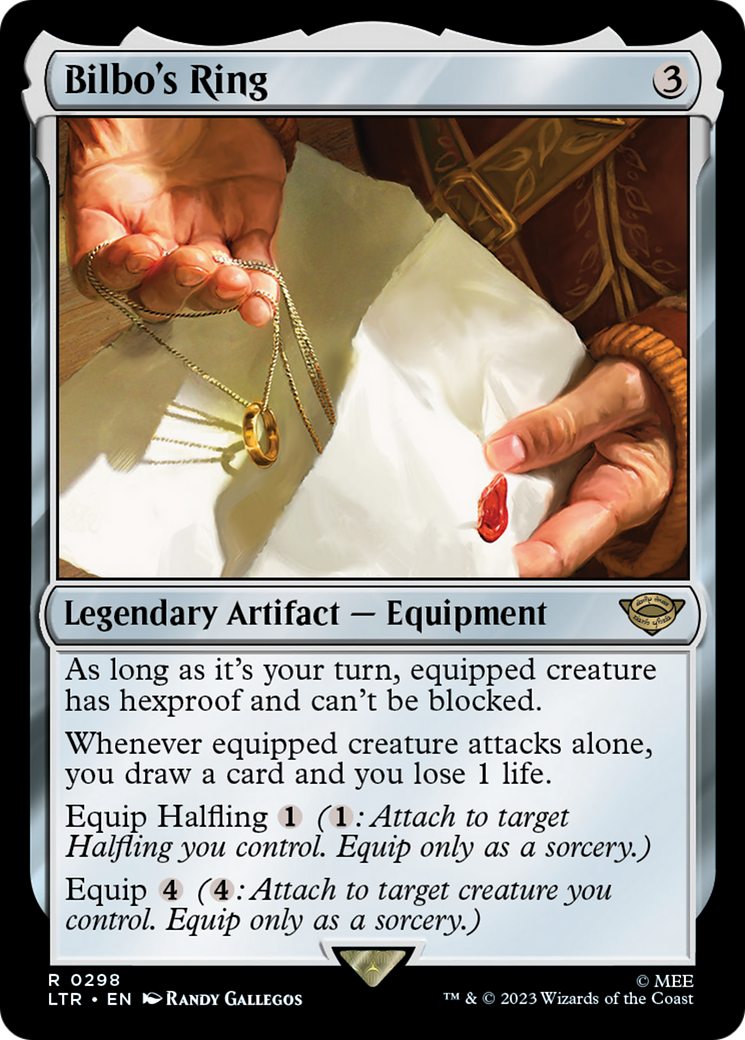 Bilbo's Ring (LTR-298) [The Lord of the Rings: Tales of Middle-earth] Foil