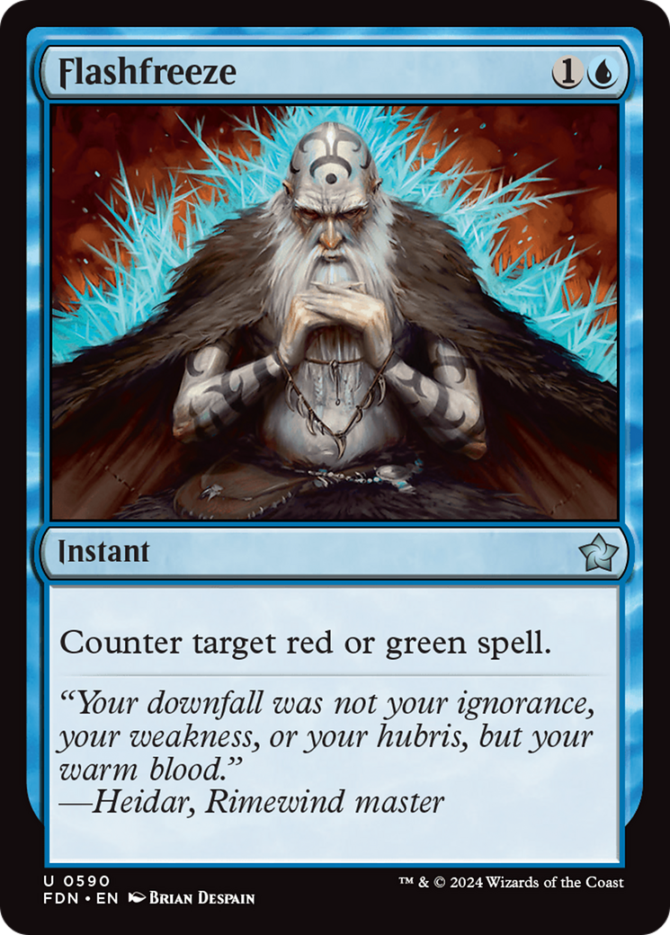 Flashfreeze (FDN-590) [Foundations]