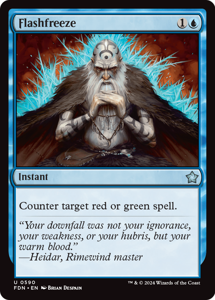 Flashfreeze (FDN-590) [Foundations]