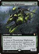 Thundering Mightmare (Extended Art) (VOC-075) [Crimson Vow Commander]