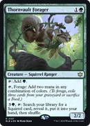 Thornvault Forager (PRE-197S) [Bloomburrow Promos] Foil