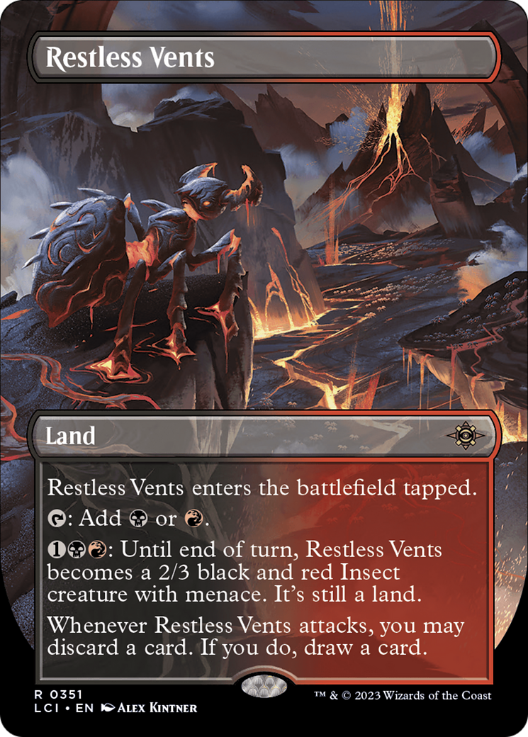 Restless Vents (LCI-351) [The Lost Caverns of Ixalan] (Borderless)
