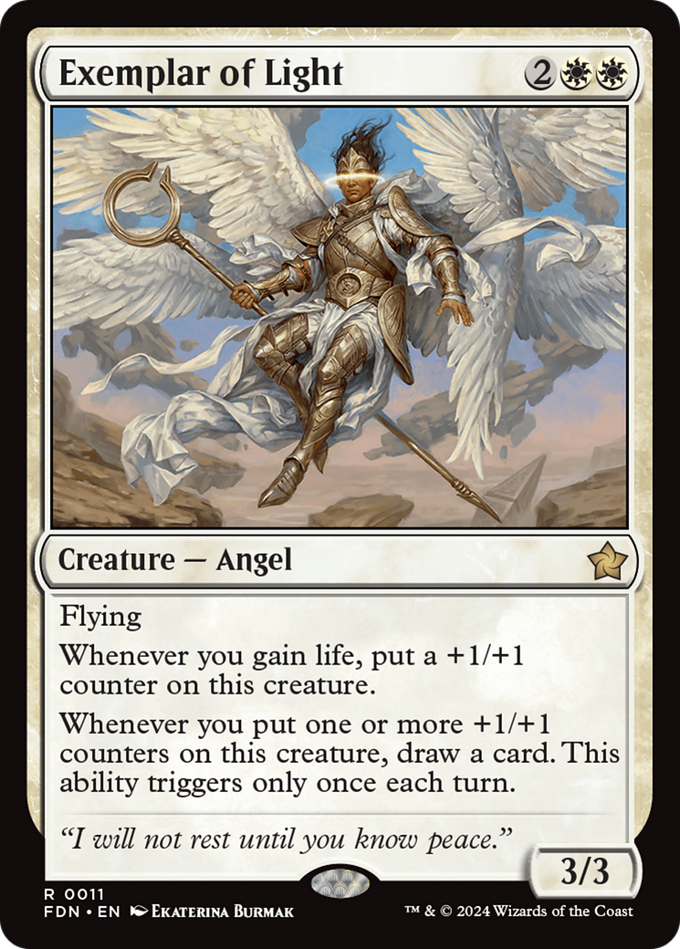 Exemplar of Light (FDN-011) [Foundations] Foil