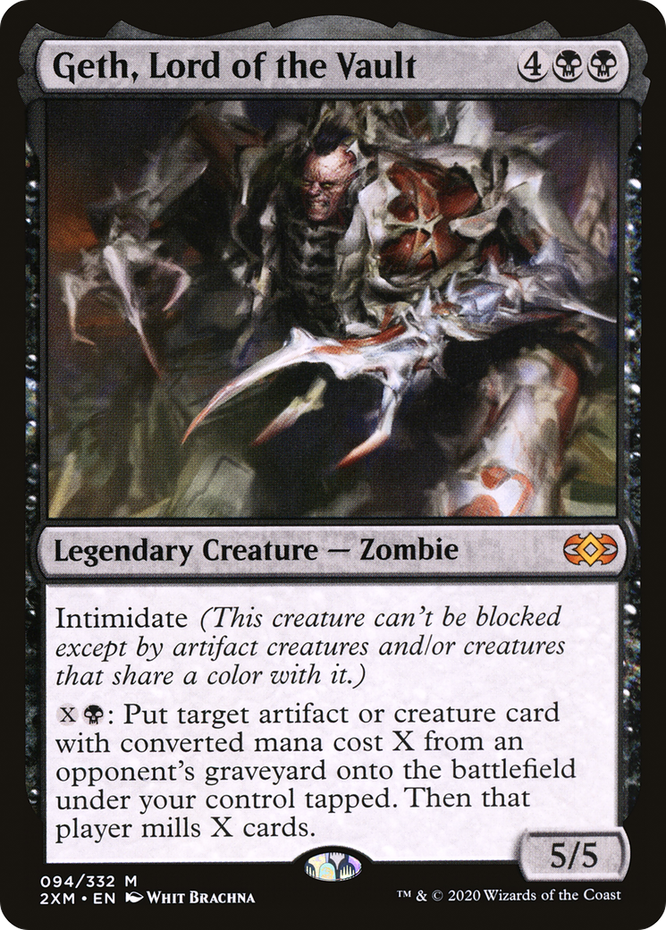 Geth, Lord of the Vault (2XM-094) [Double Masters]