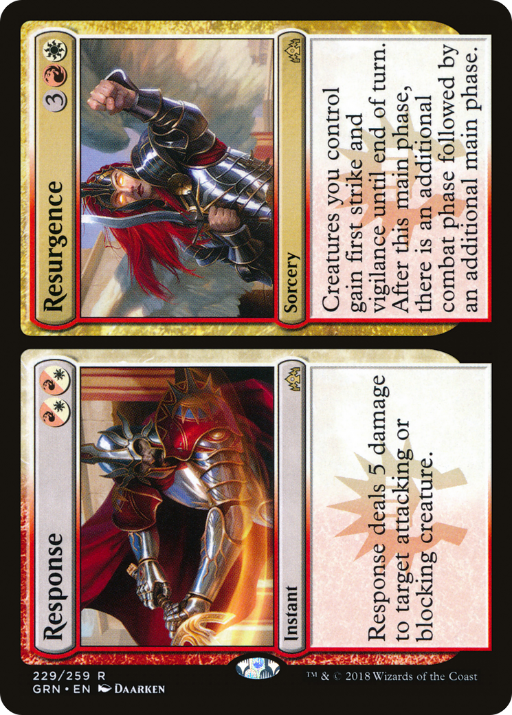 Response // Resurgence (GRN-229) [Guilds of Ravnica]