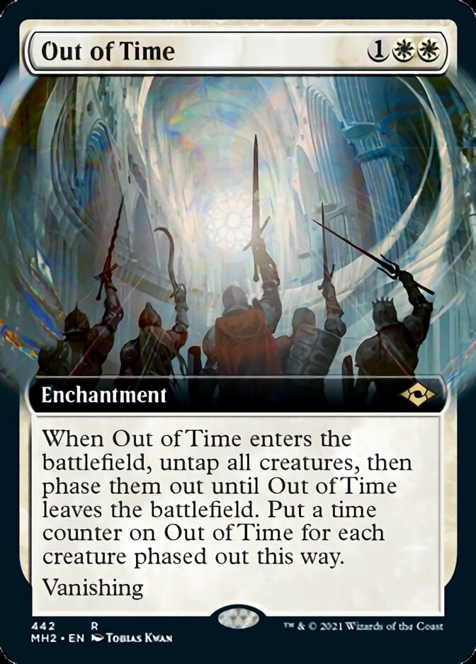 Out of Time (MH2-442) [Modern Horizons 2]: (Extended Art) Foil