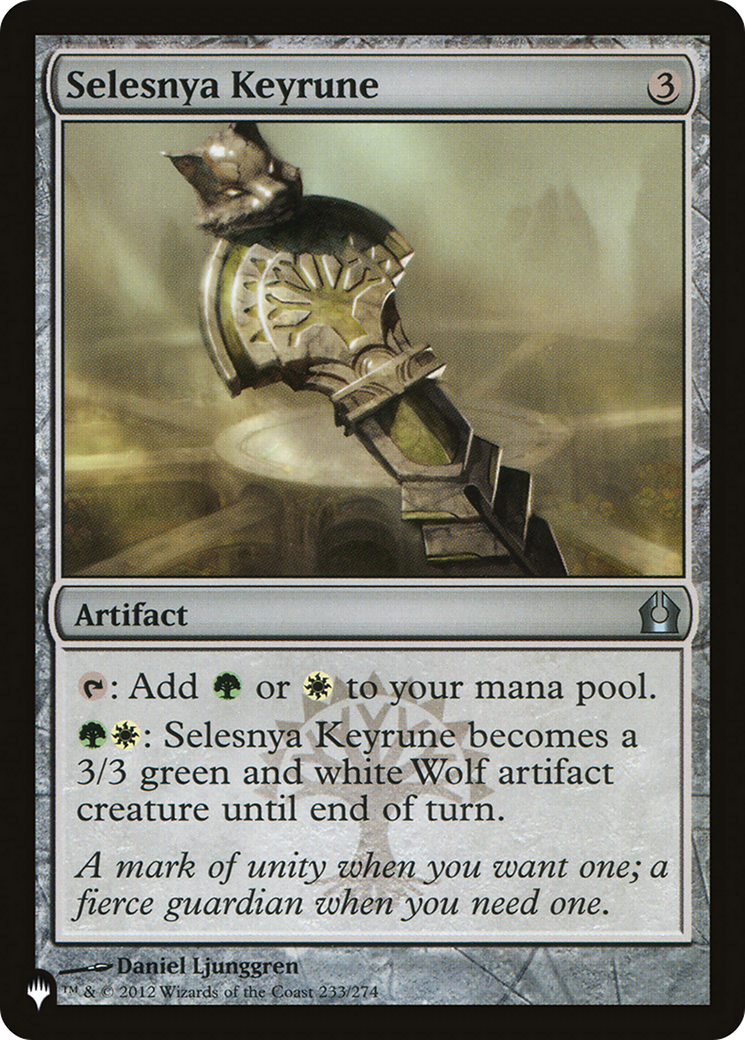 Selesnya Keyrune (LIST-RTR-233) [The List]