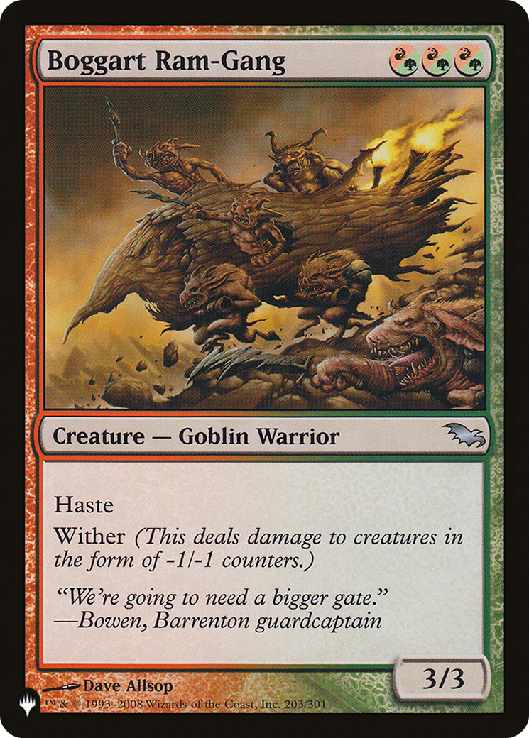 Boggart Ram-Gang (LIST-SHM-203) [The List]