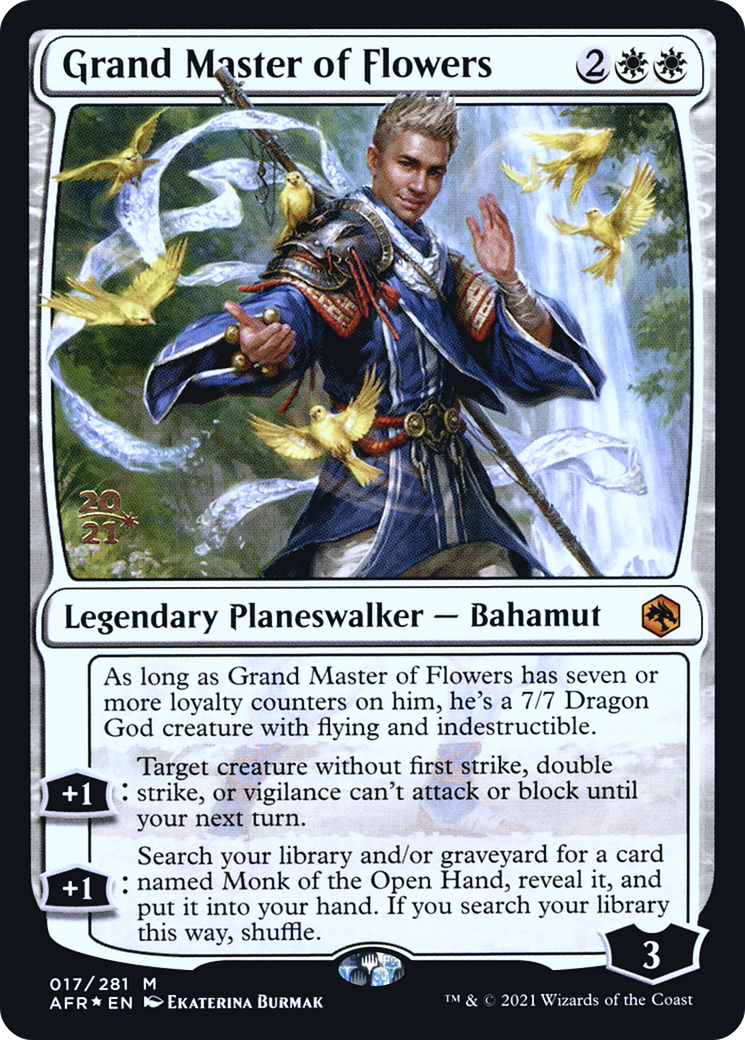 Grand Master of Flowers (PRE-17S) [Adventures in the Forgotten Realms Promos] Foil