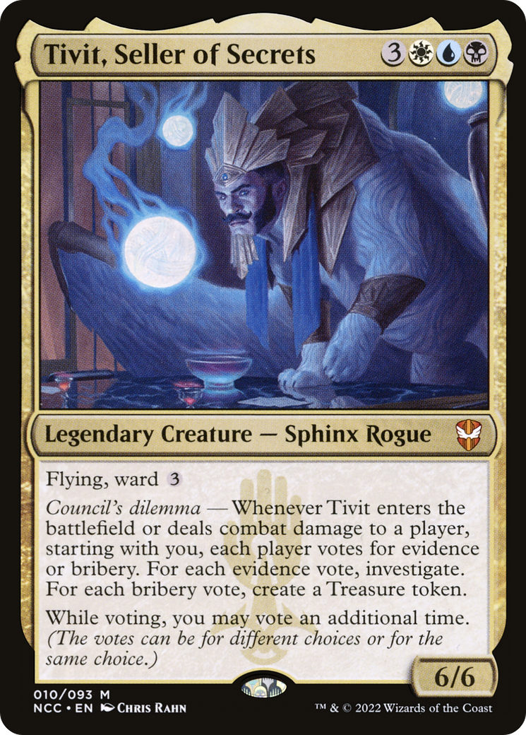 Tivit, Seller of Secrets (NCC-010) [New Capenna Commander]