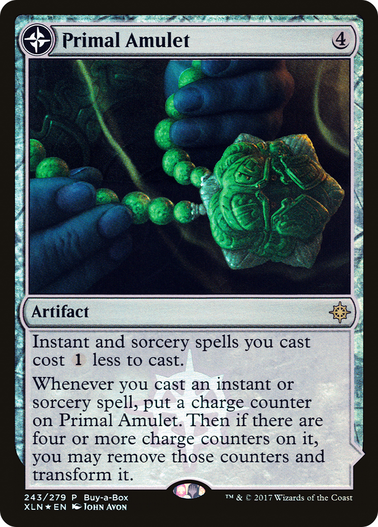 Primal Amulet // Primal Wellspring (BABP-243) [XLN Treasure Chest]: (compasslanddfc) Foil