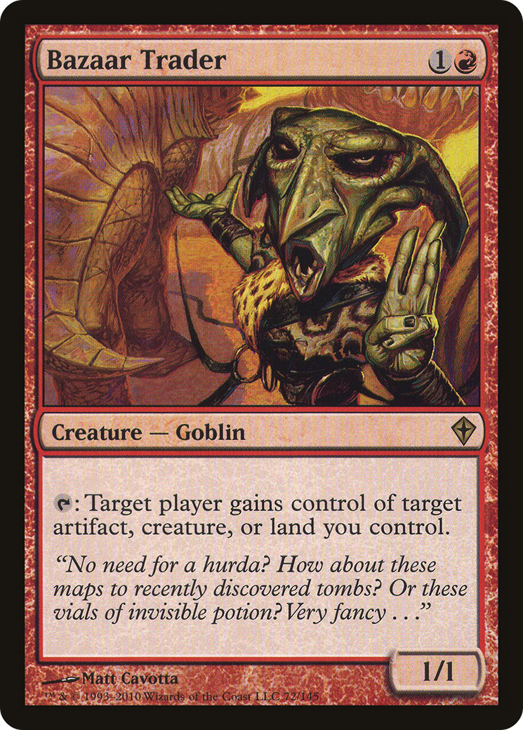 Bazaar Trader (WWK-072) [Worldwake] Foil