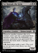 Syr Konrad, the Grim (MKC-141) [Murders at Karlov Manor Commander]