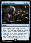 Aminatou's Augury (CMM-073) [Commander Masters] Foil