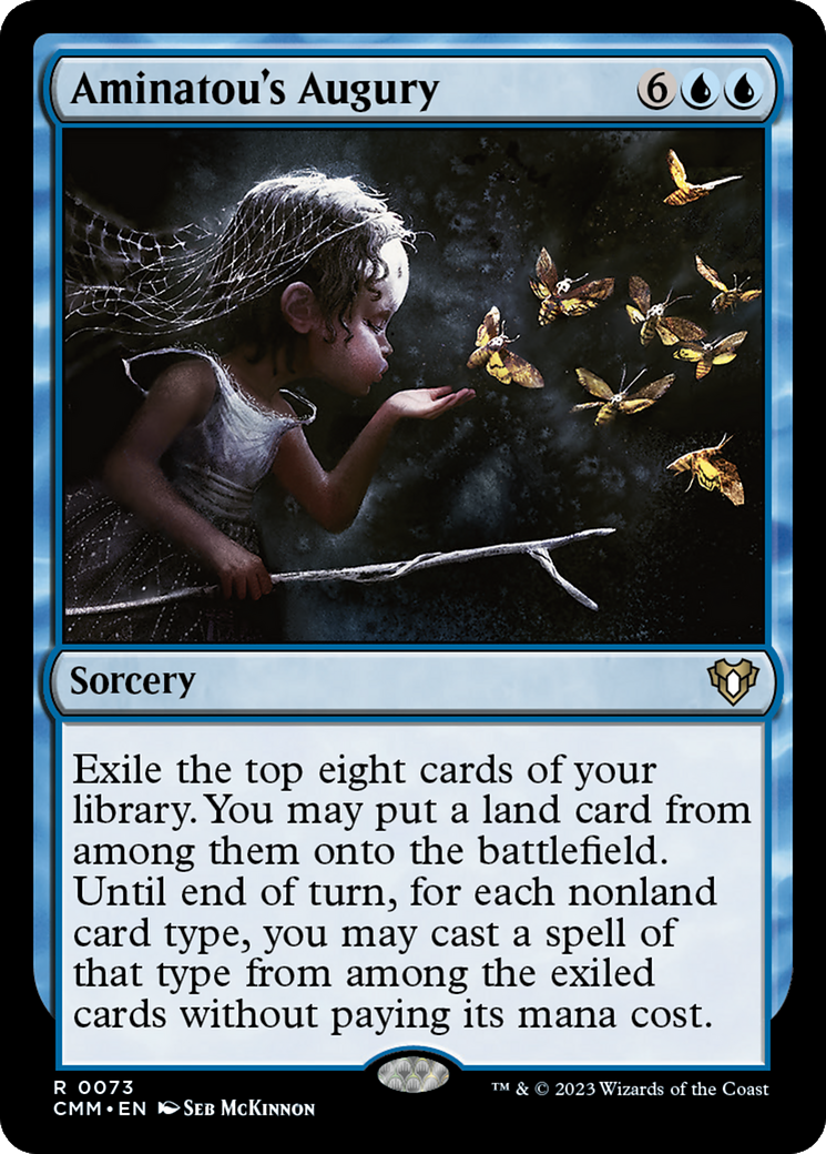 Aminatou's Augury (CMM-073) [Commander Masters]