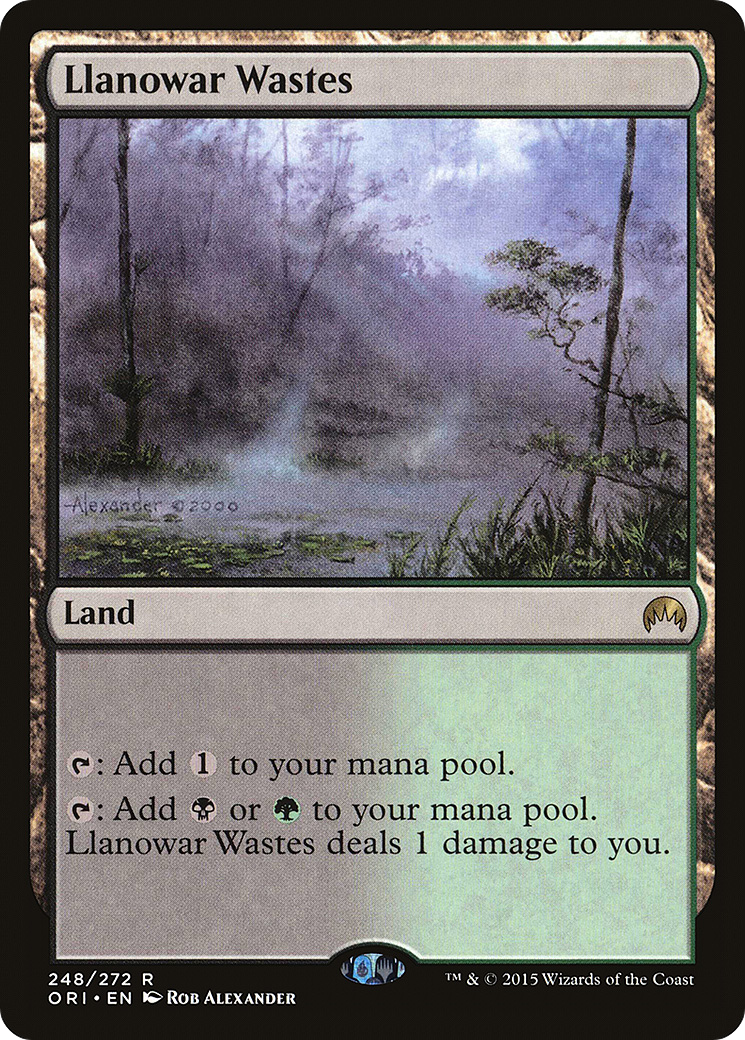 Llanowar Wastes (ORI-248) [Magic Origins]