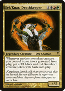 Sek'Kuar, Deathkeeper (CSP-131) [Coldsnap]