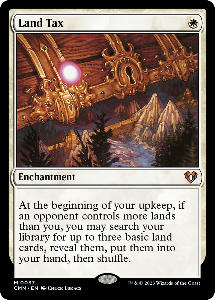 Land Tax (CMM-037) [Commander Masters]