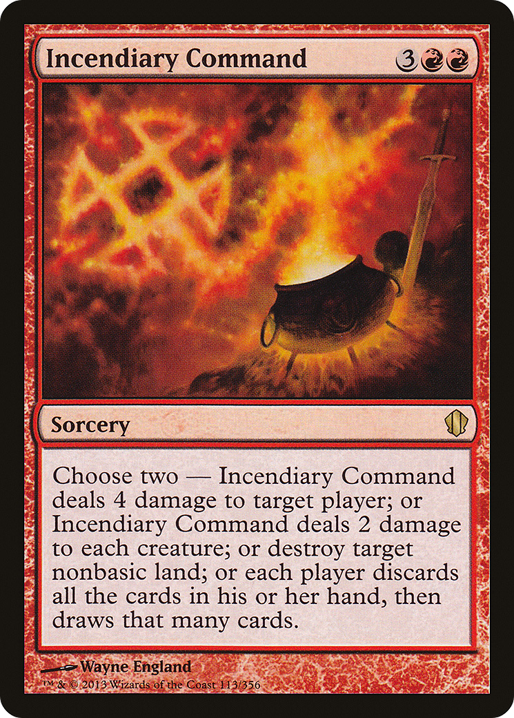 Incendiary Command (C13-113) [Commander 2013]