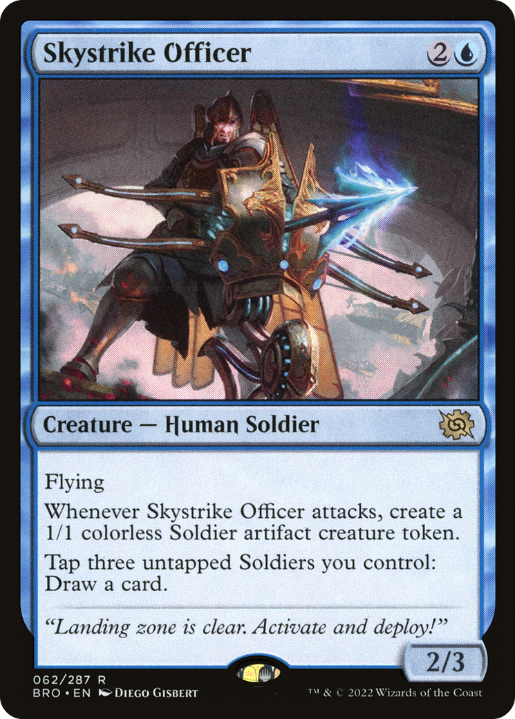 Skystrike Officer (BRO-062) [The Brothers' War]