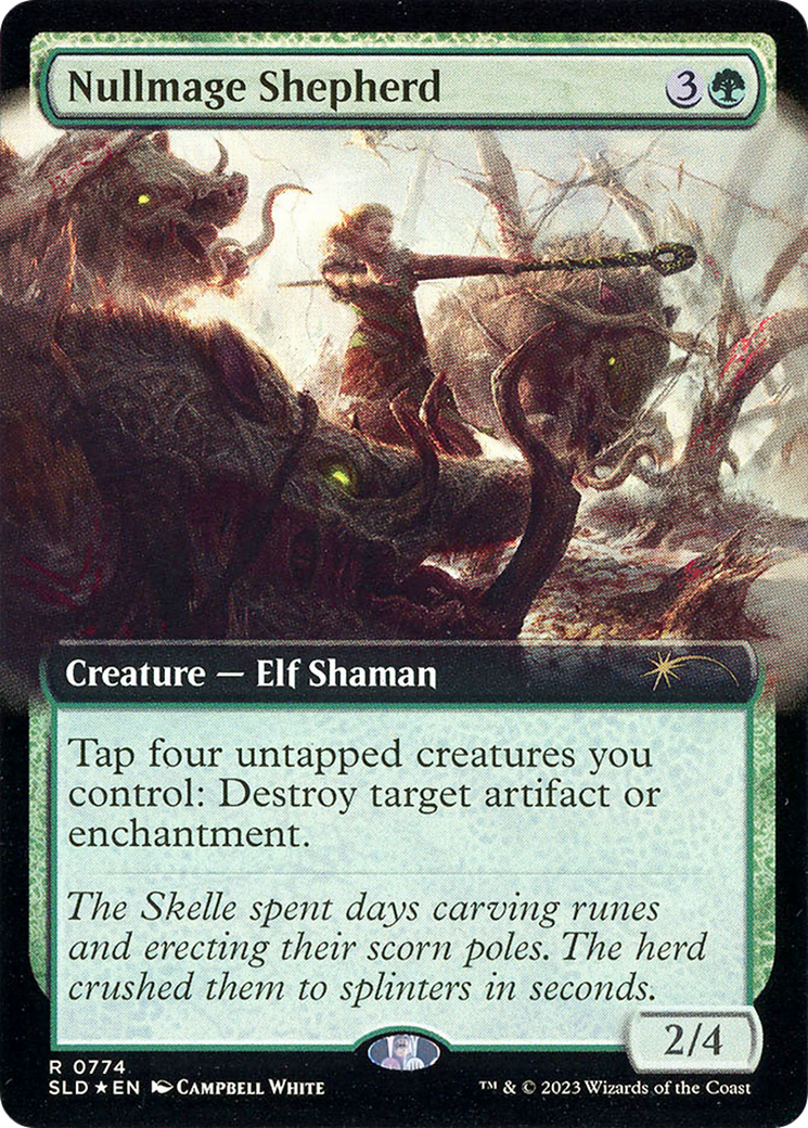 Nullmage Shepherd (SLD-774) [Secret Lair Drop]: (Extended Art) Foil