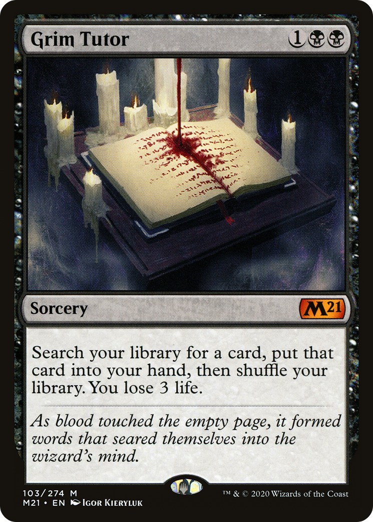 Grim Tutor (M21-103) [Core Set 2021]