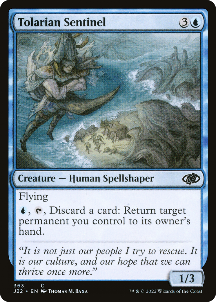Tolarian Sentinel (J22-363) [Jumpstart 2022]